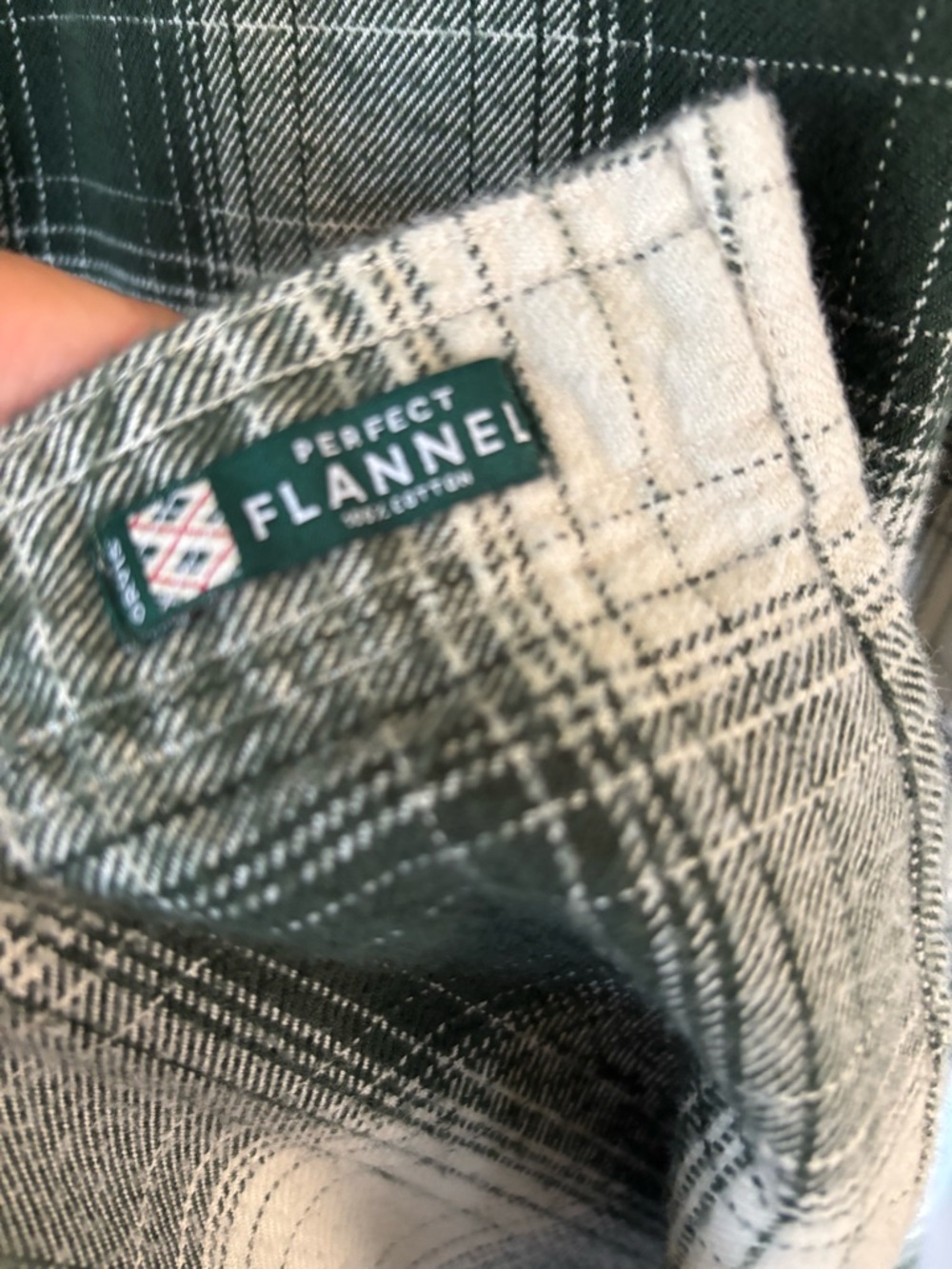 Orvis Perfect Flannel Shirt, Button Down, Classic Plaid Outdoorsman Cotton, XLT - Picture 6 of 13